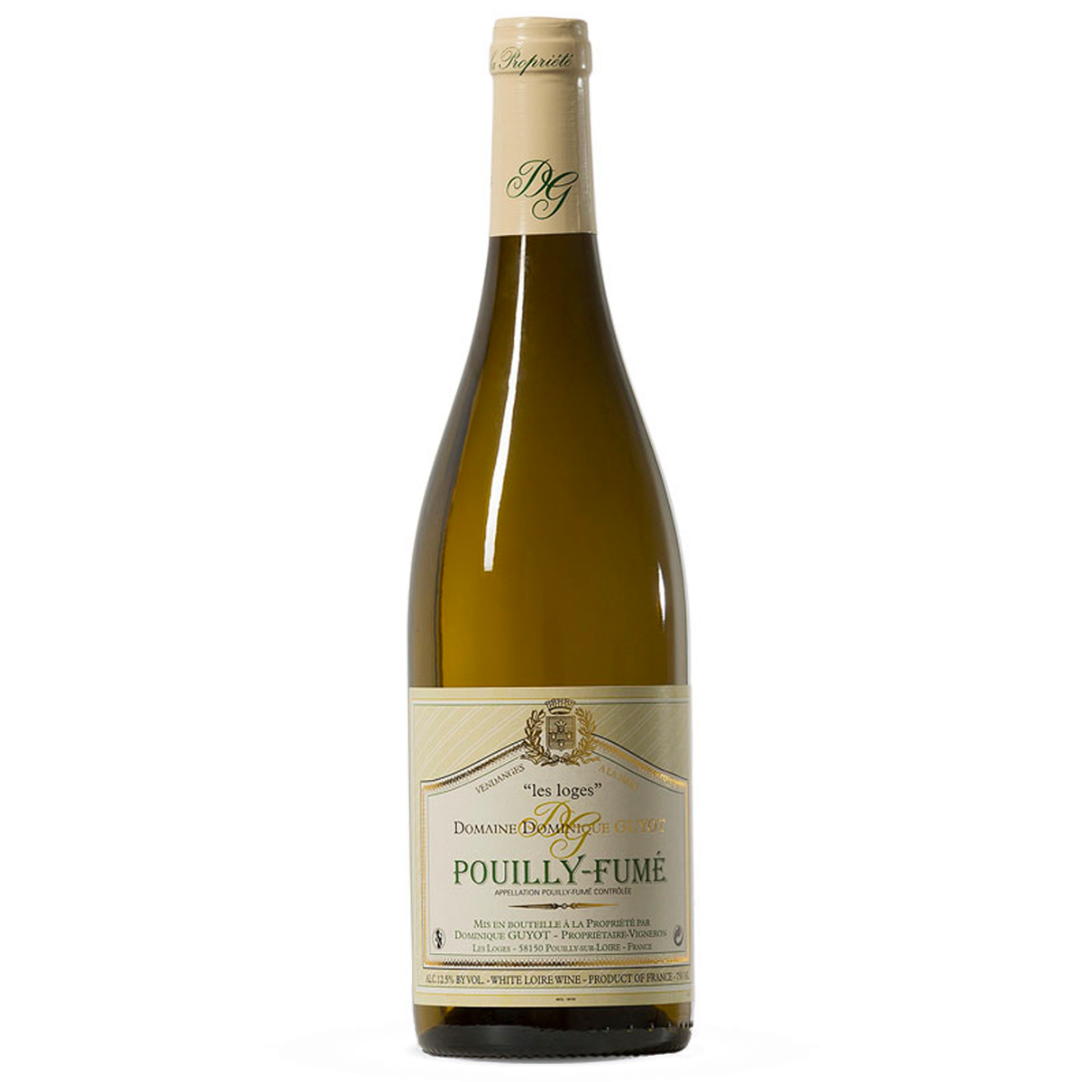 Pouilly Fumé -Dominique Guyot- Frankrijk - Westlandse Wijnhandel